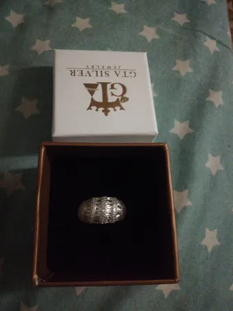 انگشتر نقره زنانه جی تی ای مدل جی نایس 100