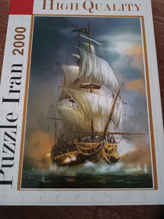پازل 2000 تکه ایران پازل طرح کشتی دزدان دریایی