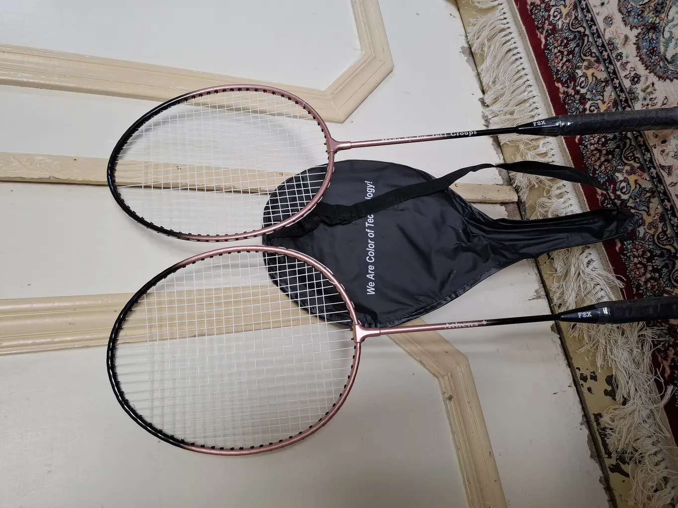 راکت بدمینتون فاکس مدل Super Power بسته 2 عددی