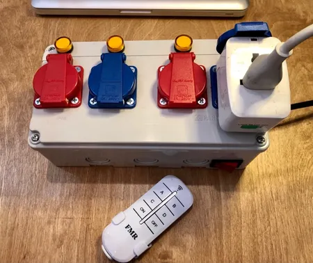 چندراهی برق پارس‌ریموت مدل PR4