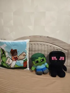 تجریه خرید عروسک یانیک مدل ماینکرافت زامبی کد 100249 ارتفاع 19 سانتی متر