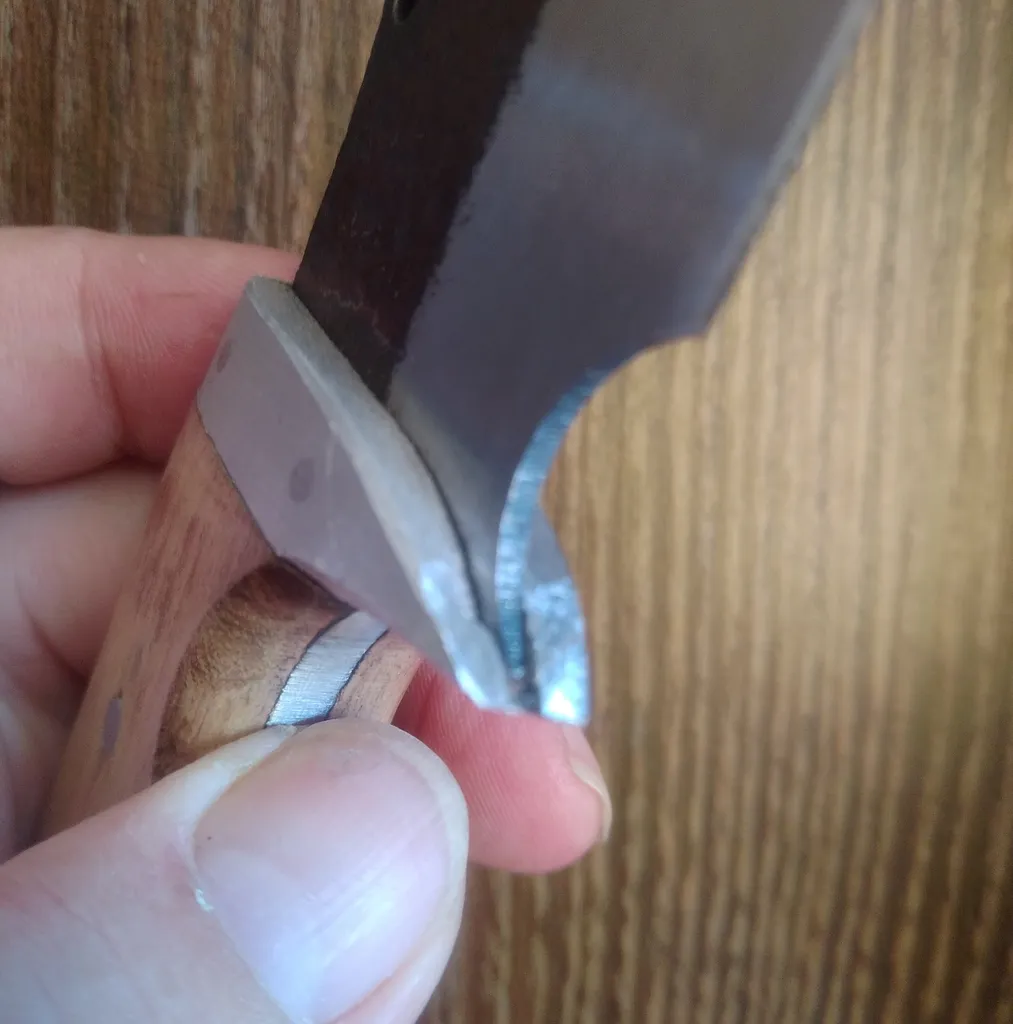 چاقو مروارید زنجان مدل حلقه دار کد 32