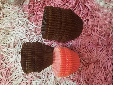 کپسول کاپ کیک به گز مدل La مجموعه 60 عددی