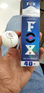 تجریه خرید توپ پینگ پنگ فاکس پنج ستاره طلایی سایز 3