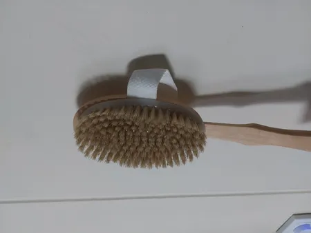 برس شستشوی بدن مدل بامبو دسته دار