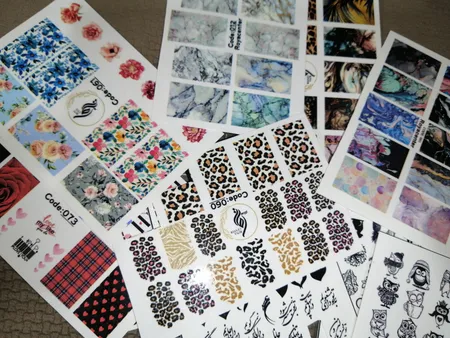 لنز ناخن رویاسنتر مدل M10 مجموعه 6 عددی