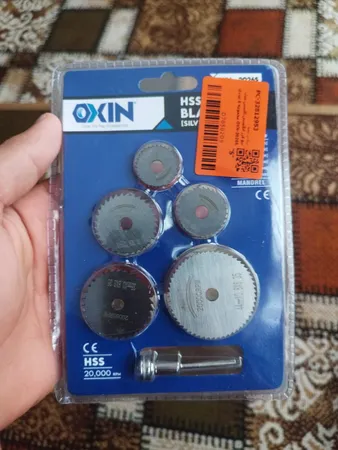 تیغ فرز انگشتی اکسین مدل OXN-2026S مجموعه 6 عددی