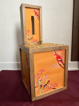 ست سطل و جای دستمال کاغذی مدل  z-12