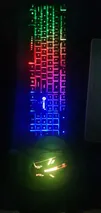 کیبورد و ماوس گیمینگ لایماید مدل NEW GAMING-GTX300، سوییچ ممبران، Full-Size، نورپردازی LED RGB