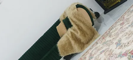 شال مبل مدل خز سایز 180x100 سانتی متر