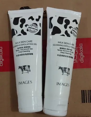 کرم لایه بردار ایمجز مدل شیر گاو وزن 80 گرم مجموعه 2 عددی