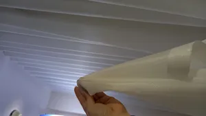 تجریه خرید پرده پرندک مدل مینیمال حریر شاین به همراه چوب پرده سایز 200x280 سانتی متر