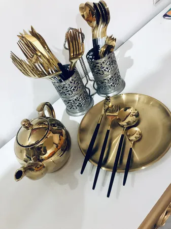 ست قاشق چنگال 24 پارچه پروداکت مدل فانتزی