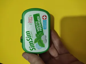 تجریه خرید قرص خوشبو کننده دهان رژیمی نعناع یخ  سیم سیم -  15 گرم