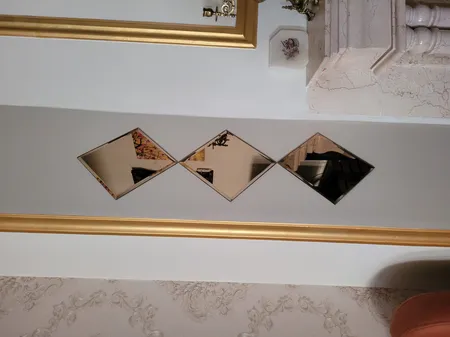 آینه دکوراتیو مدل روبی