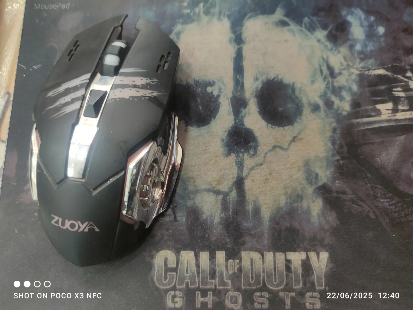 ماوس بی سیم مخصوص بازی زویا مدل MMR4