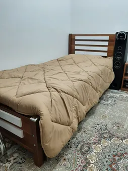 لحاف لایت میکرو راشا یک نفره سایز 215×155سانتی متر