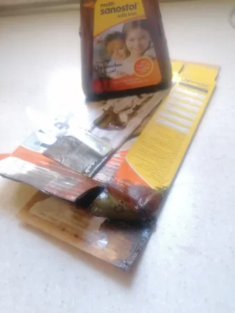 شربت مولتی ویتامین آهن دار کودکان سانستول - 155 میلی لیتر