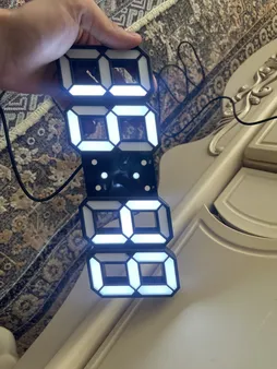ساعت دیواری و رومیزی مدل X Segment Clock