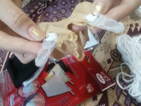 یقه حجاب کد 100 مجموعه 3 عددی