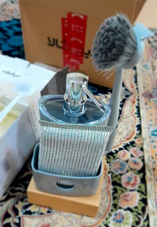 پمپ مایع ظرفشویی لیمون مدل MD1139 به همراه اسکاچ