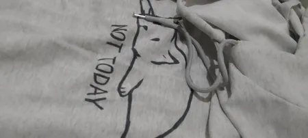 هودی زنانه طرح Not Today کد S361