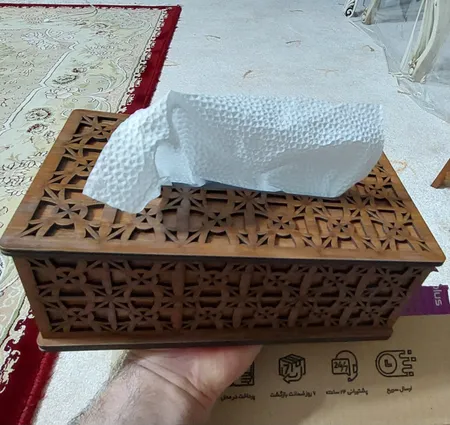 جعبه دستمال کاغذی کد 808