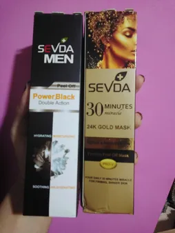 ماسک زغال و طلا سودا مدل 260