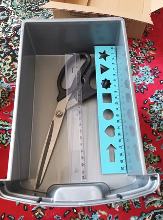 فایل کشویی ممتاز پلاستیک مدل آذر کد 02