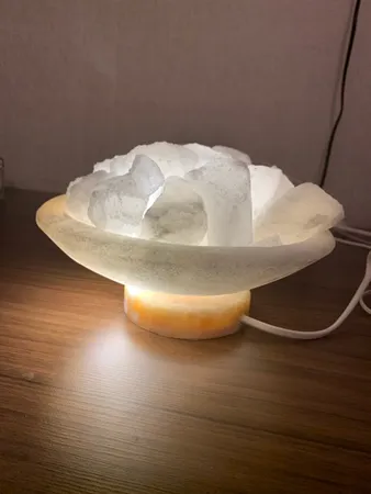 آباژور سنگ نمک طب سنگ طرح کاسه کد TA-50106