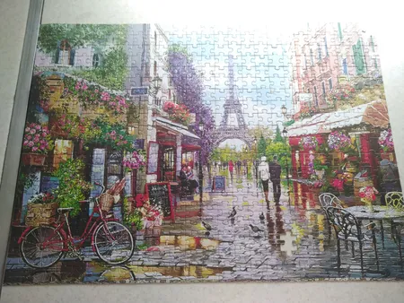 پازل 500 تکه ایران پازل طرح عصر پاریس