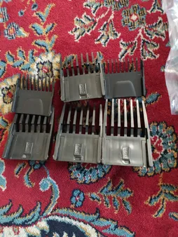 ست شانه ماشین اصلاح اتوپیا مجموعه 6 عددی