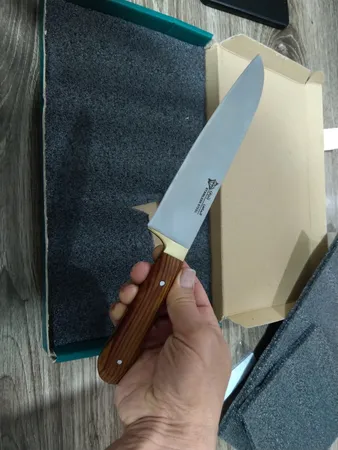 چاقو آشپزخانه الماس زنجان مدل گوشت و مرغ کد 02