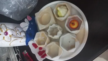 مجموعه ظروف هفت سین 8 پارچه طرح سنگ مدل افرا