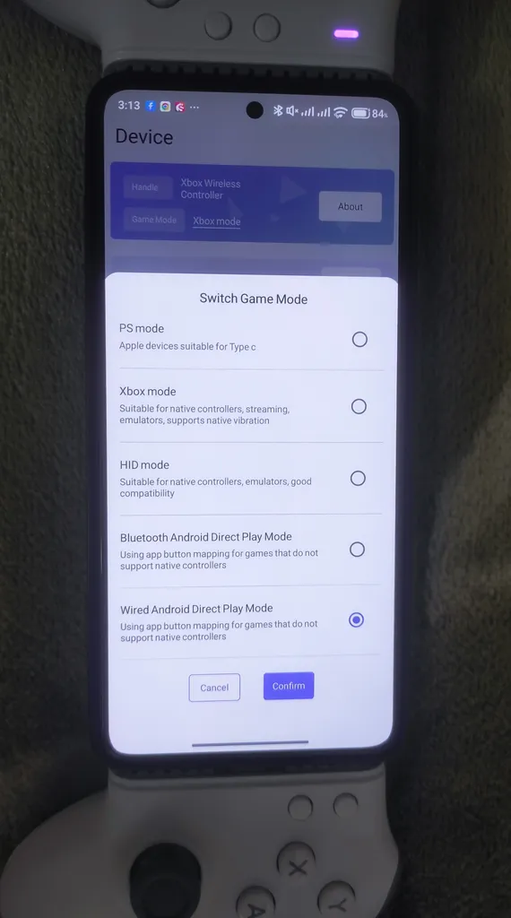 دسته بازی و گیمپد USB-C ممو مدل S3