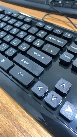 کیبورد تسکو مدل TK 8032 با حروف فارسی