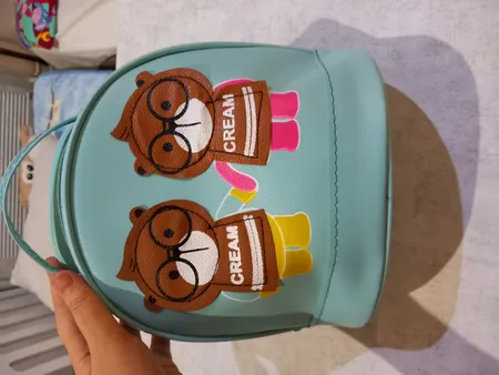 کوله پشتی بچگانه طرح cream