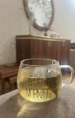 لیوان مدل پیرکس تپل Good Morning