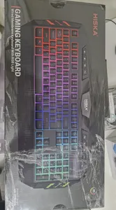 تجریه خرید کیبورد گیمینگ هیسکا مدل HX-KEG400 RGB، سوییچ ممبران، Full-Size نورپردازی RGB