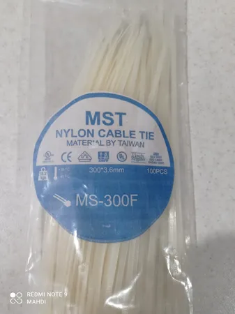 بست کمربندی مدل 30 بسته 100 عددی