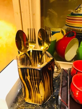 جا قاشقی چوبی آرونی مدل SWORD