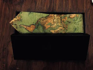 تجریه خرید کراوات مردانه مدل کره زمین کد 270