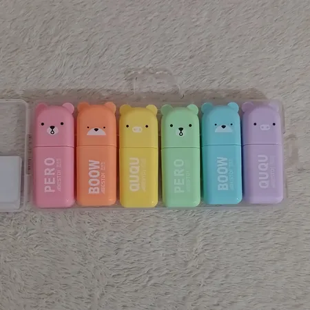 ماژیک علامت گذار مدل BOOW بسته 6 عددی