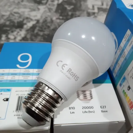 لامپ ال ای دی 9 وات پارت شید مدل Day Light پایه E27 بسته 2 عددی