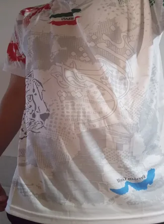 تی شرت ورزشی مردانه مدل هواداری تیم ملی ایران 2023