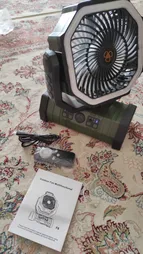 پنکه شارژی مدل F6 ظرفیت 20000 میلی آمپر ساعت