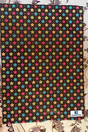 کاغذ کادو طرح گل کد 110 بسته 5 عددی