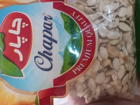 تخمه کدو گوشتی چاپار مقدار 400 گرم