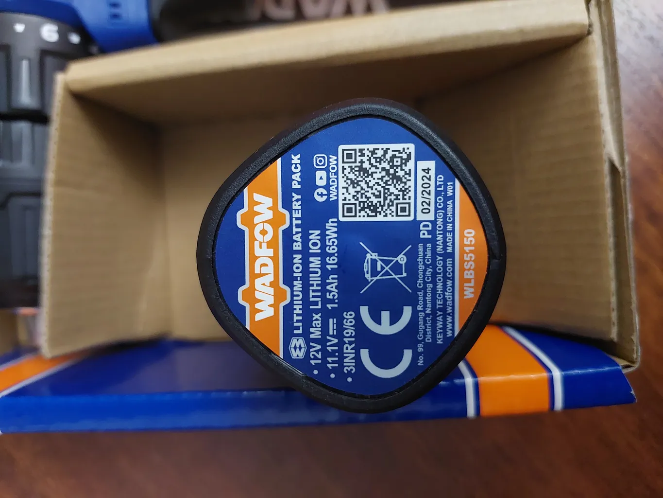 دریل شارژی وادفو مدل WCDS520