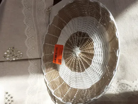 سبد حصیر بافی  ارغوان سازان مدل ریحون